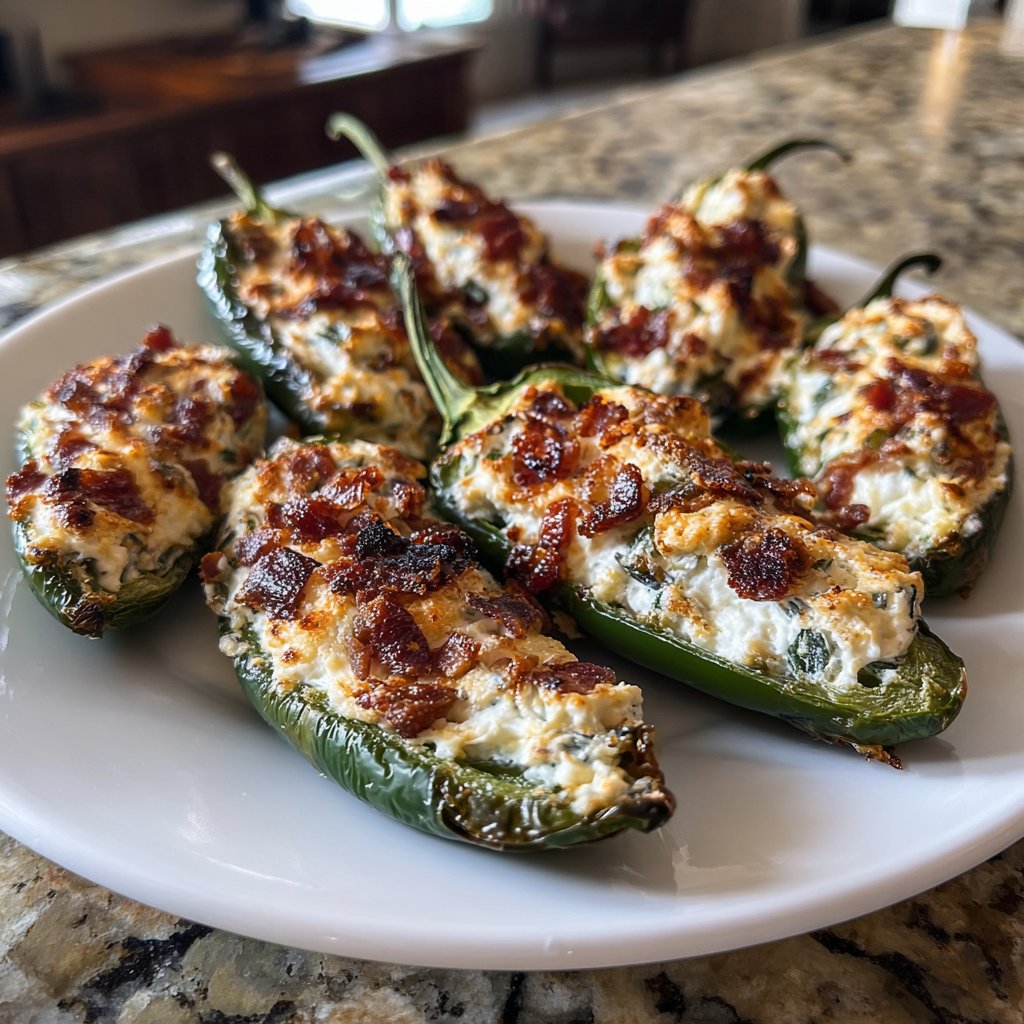 Jalapeno Poppers with Smoky Cream Cheese