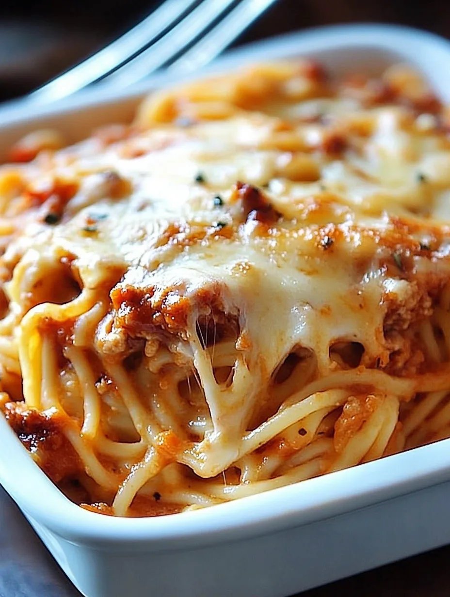 Irresistible Spicy Southern Chicken Spaghetti Casserole