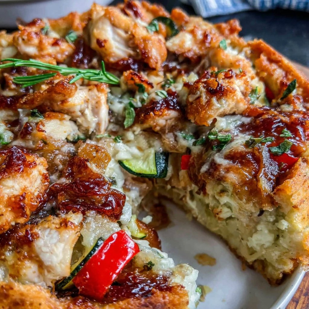 Easy Healthy Chicken And Vegetable Bake