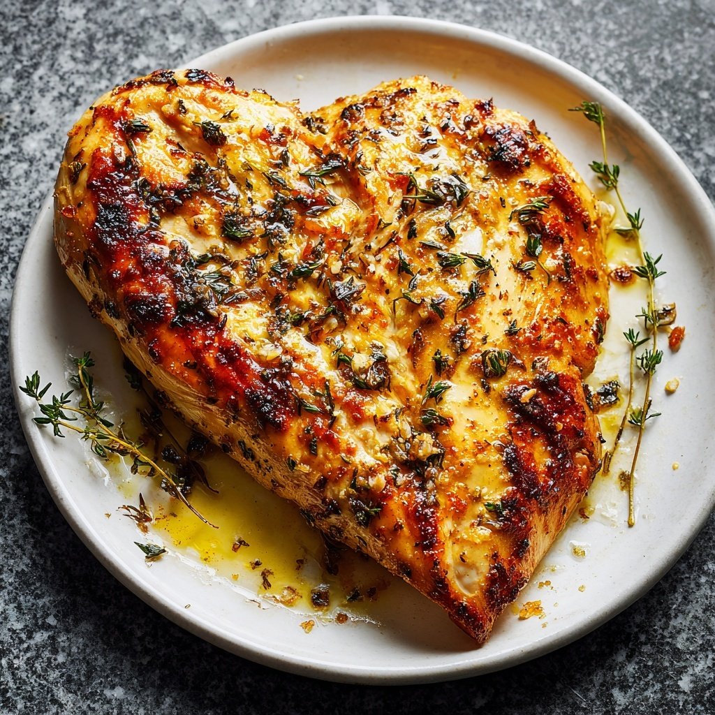 Chicken Breast with Thyme and Butter