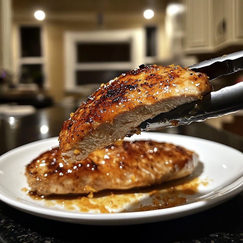 Chicken Breast with Orange Glaze