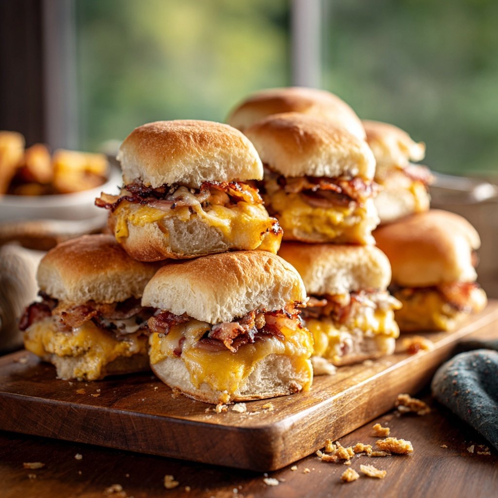 Crowd Friendly Breakfast Sliders