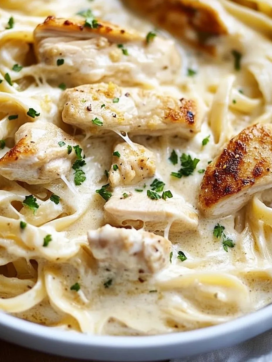 Chicken Fettuccine Alfredo