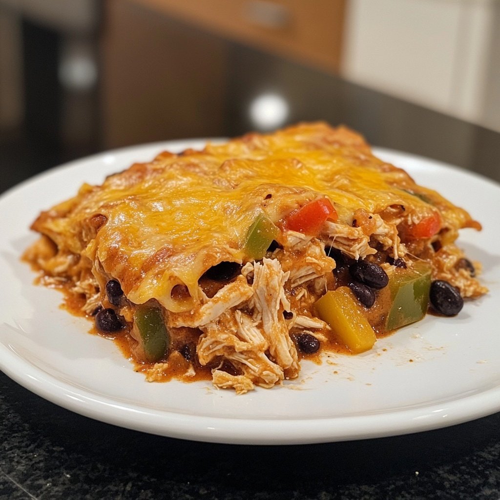 Family-Favorite Crockpot Chicken Enchilada Filling