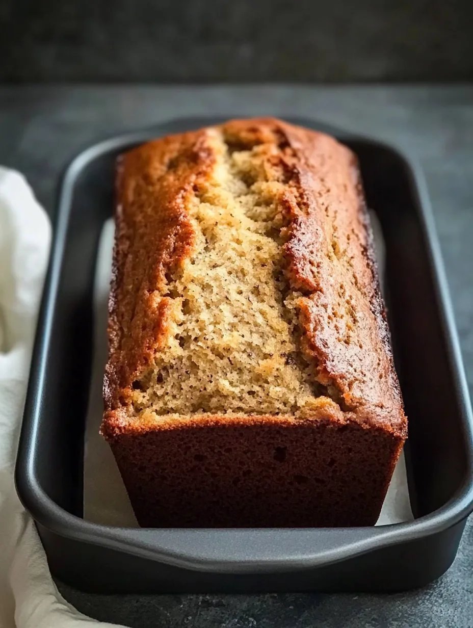 One Bowl Moist Banana Bread