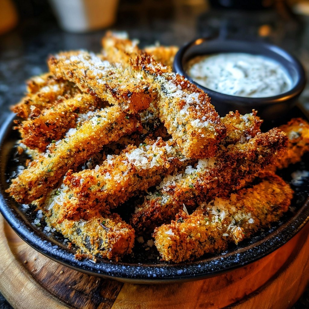 Crispy Eggplant Veggie Fries