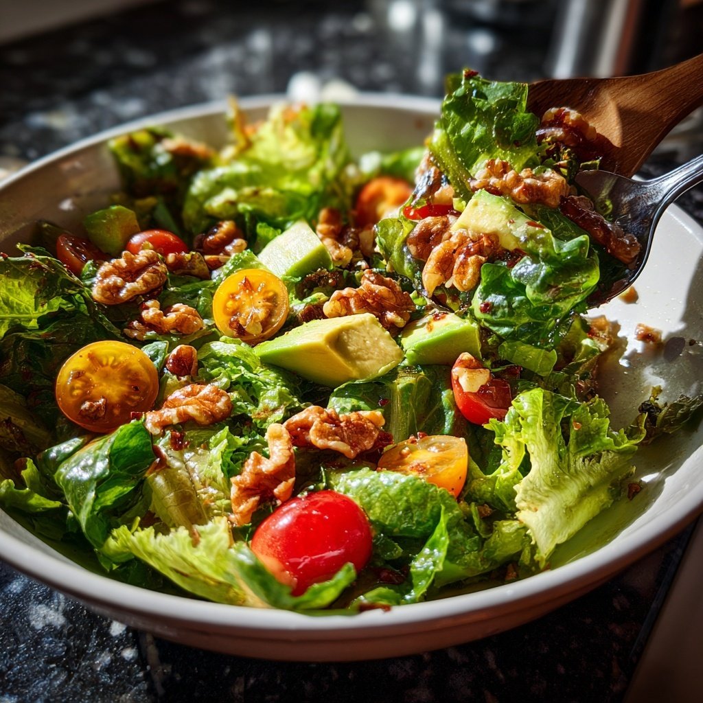 Celery And Walnut Garden Salad