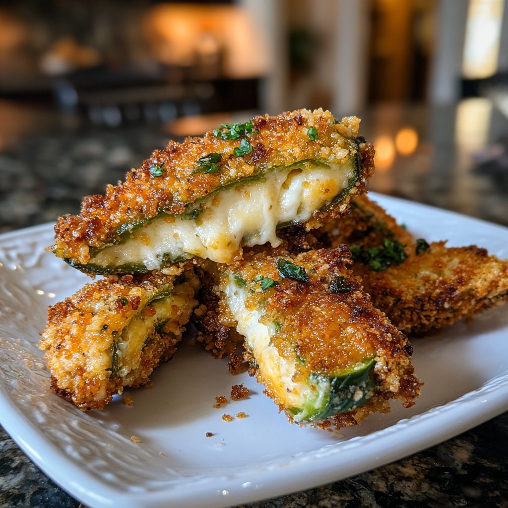 Jalapeno Poppers with Savory Crumb Topping