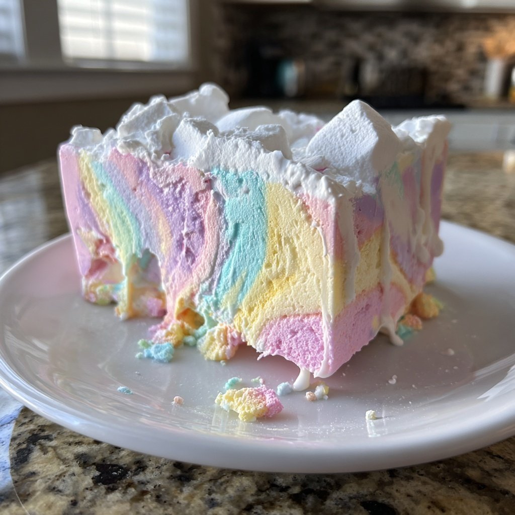 Fluffy Cotton Candy Fudge