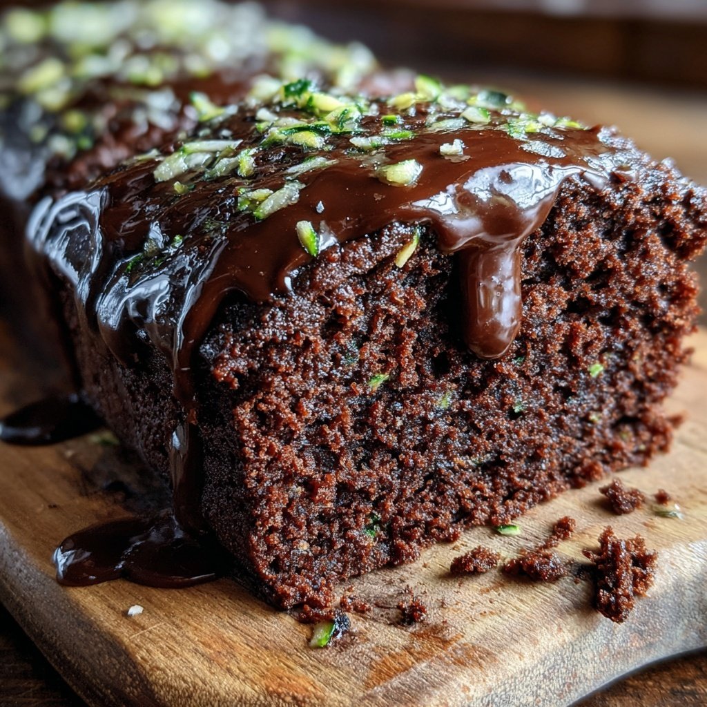 Chocolate Zucchini Snack Cake