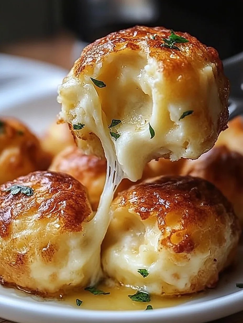 Mashed Potato Cheese Puffs