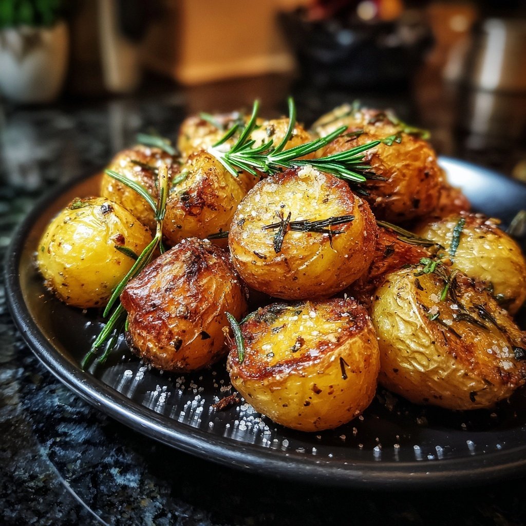 Garlic Herb Roasted Potatoes