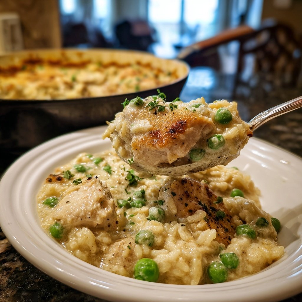 Creamy One Pot Chicken And Rice